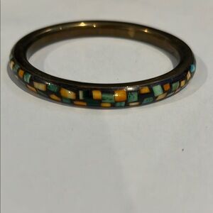 Elegant Multicolor Bangle Bracelet